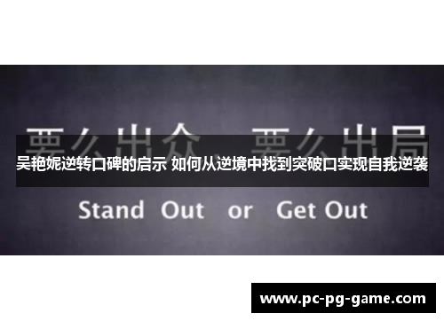 吴艳妮逆转口碑的启示 如何从逆境中找到突破口实现自我逆袭